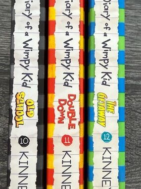 Diary of a Wimpy Kid Book Set - Multi-Color